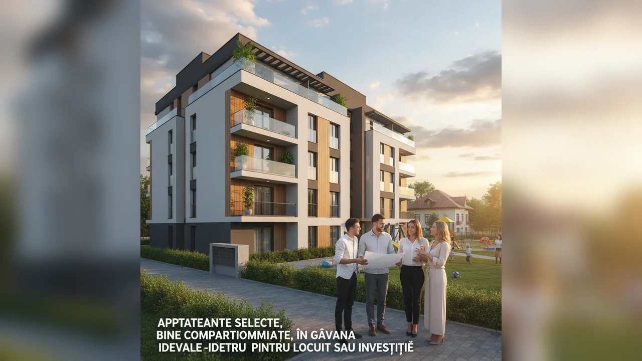 Apartamente bine compartimentate în Găvana – ideale pentru locuit și investiție