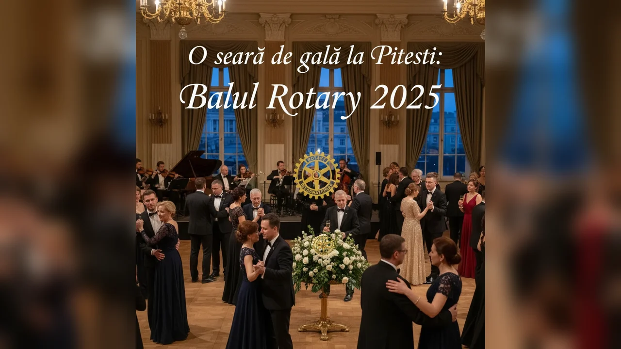 Balul Rotary 2025, o seară de gală la Pitești