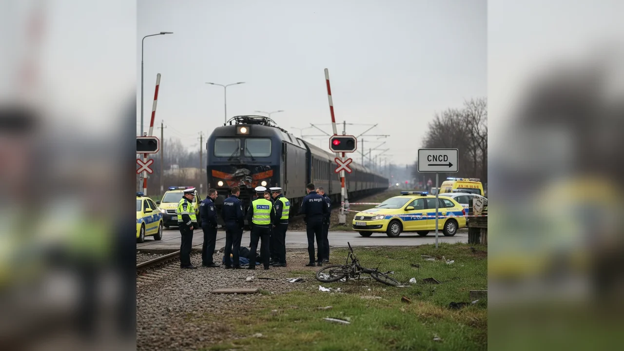 bărbat ucis de tren la CNCD