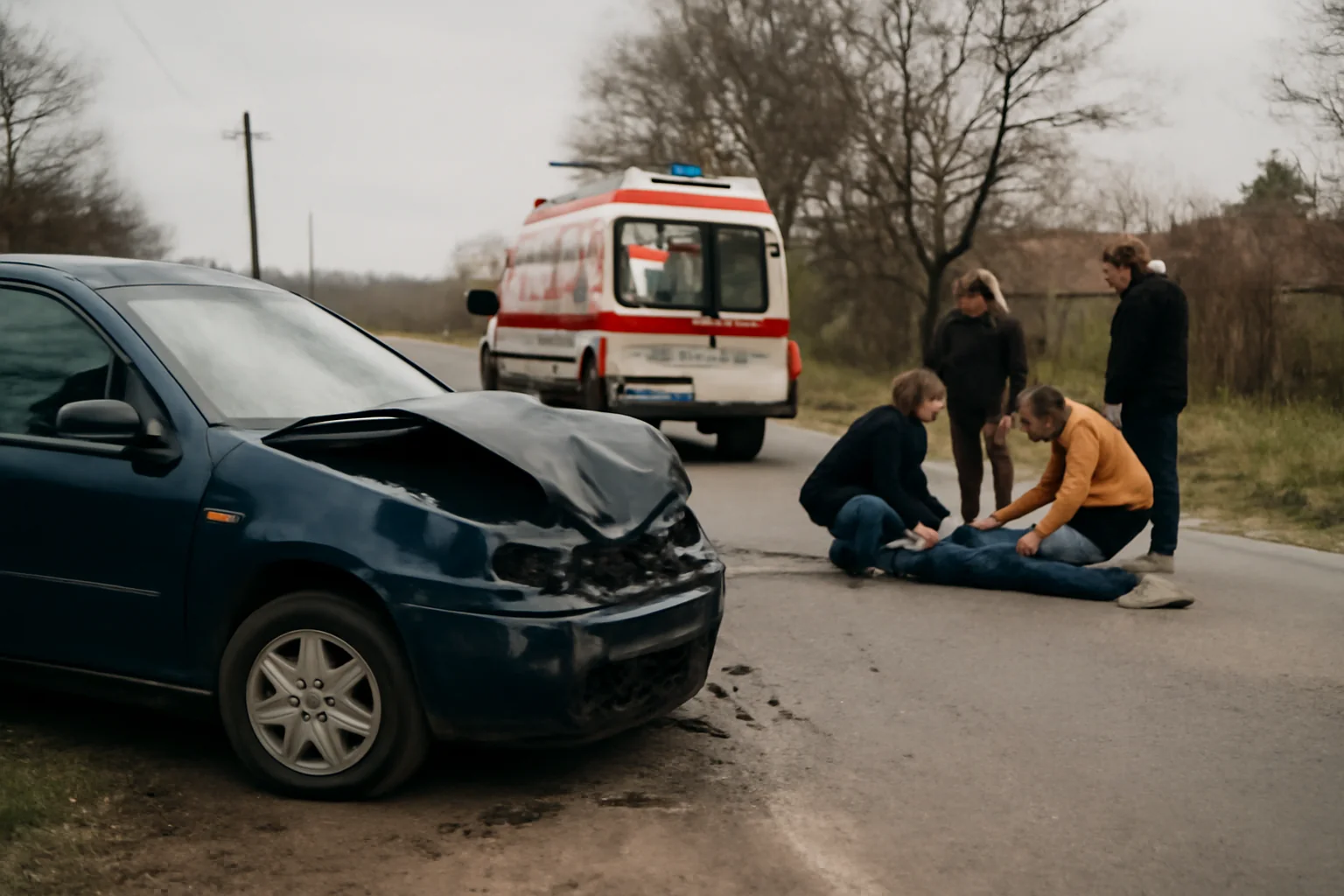 Copil de 8 ani rănit într-un accident rutier în comuna Stâlpeni, lângă Pitești