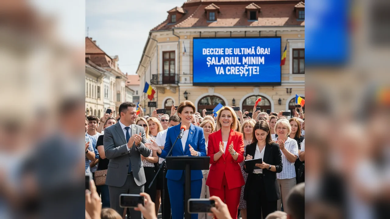 Crește salariul minim în România!