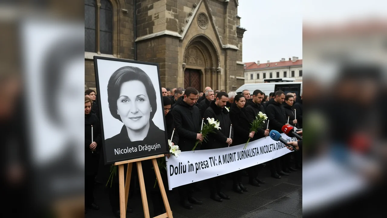 Doliu în presa TV din Pitești: jurnalista Nicoleta Drăgușin a încetat din viață la 46 de ani
