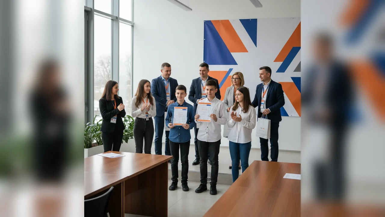 Elevii Colegiului Brătianu, recompensați de ING Bank