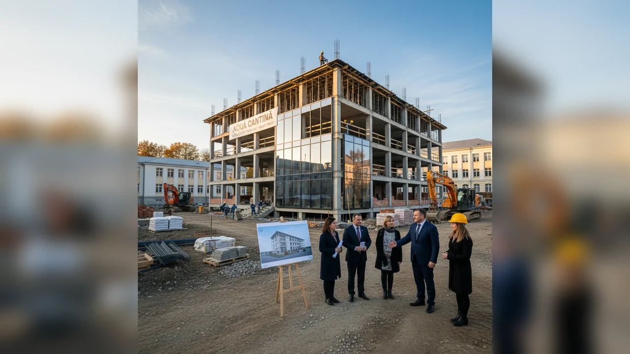 Finanțare aprobată pentru noua cantină a Colegiului Economic Maria Teiuleanu