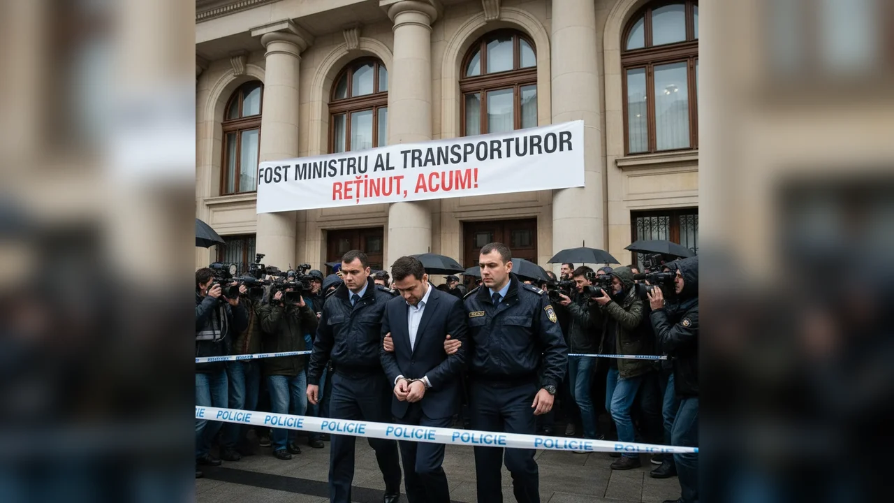 Fost Ministru al Transporturilor, reținut de autorități – Detalii exclusive acum!