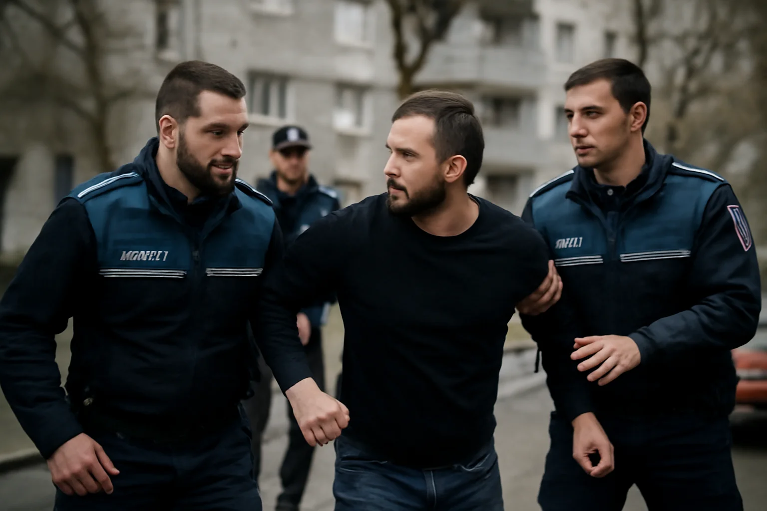 Intervenție de urgență a poliției după un apel 112 întrerupt în Pitești