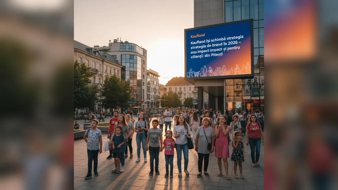 Kaufland anunță schimbare de strategie de brand din 2026, cu efect și în magazinele din Pitești
