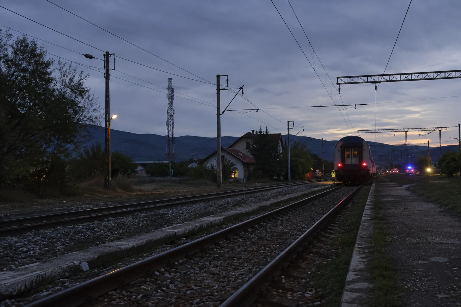 Accident feroviar mortal la Leordeni: un bărbat de 37 de ani a fost lovit de tren