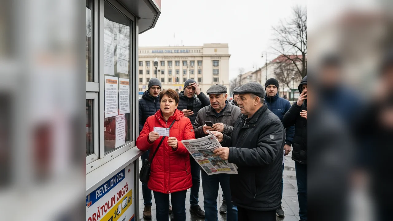 Loteria Română, în atenția presei din Pitești după extragerile de Revelion