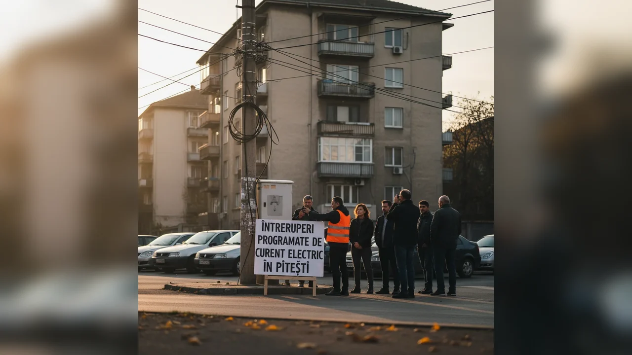 Lucrări la rețea și întreruperi programate de curent anunțate în Pitești
