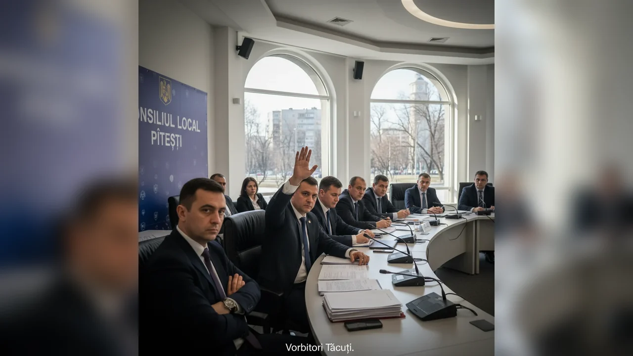 Muții din Consiliul Local care vorbesc doar când ridică mâna