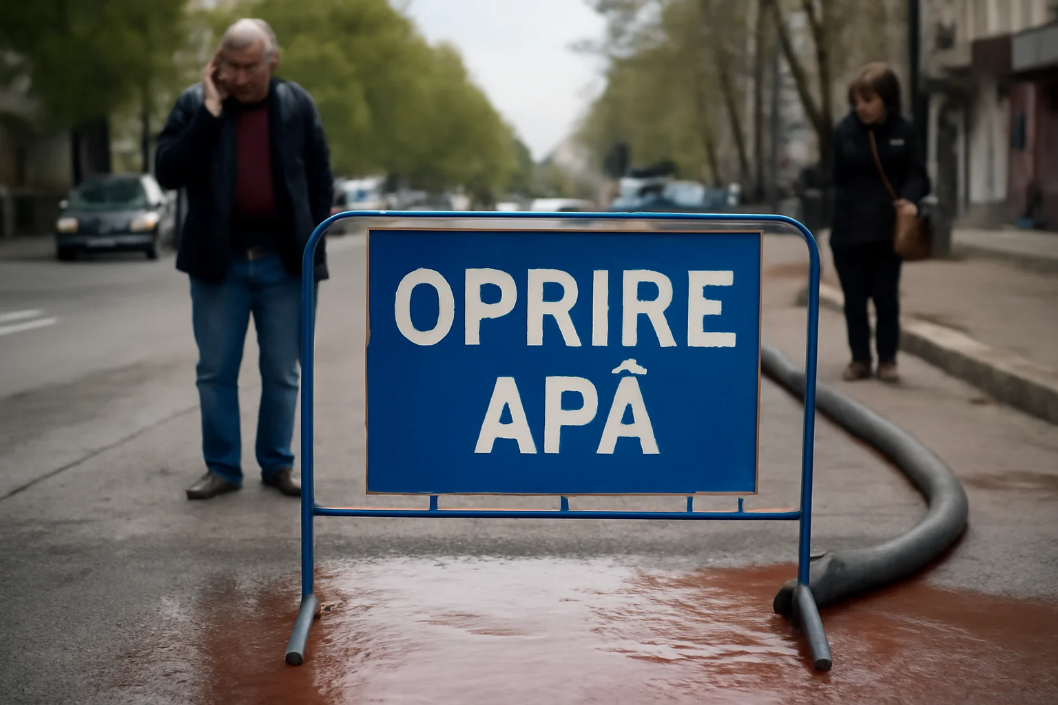 Oprire programată a apei potabile în zona centrală a municipiului Pitești pe 12 februarie 2026