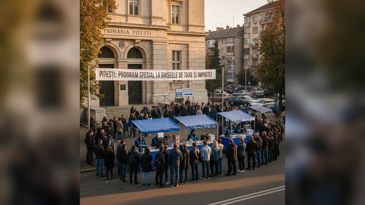 Orar special pentru ghișeele de taxe și impozite