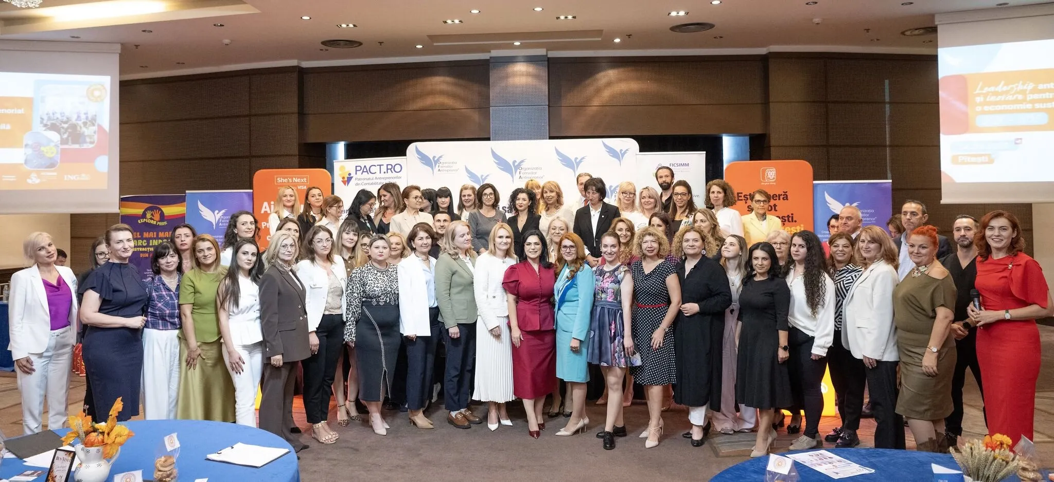 Antreprenoriatul feminin la Pitești: She’s Next și Caravana OFA aduc împreună idei, finanțare și comunități care construiesc viitorul