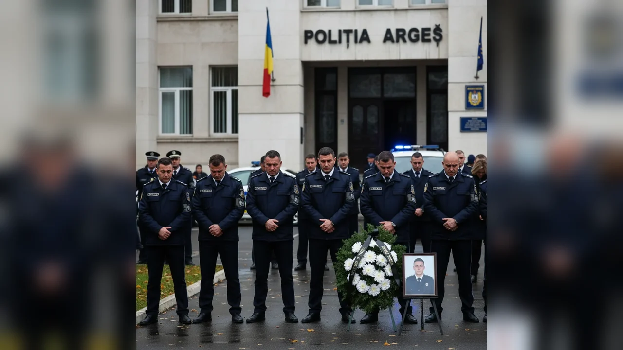 Polițist din Argeș mort într-un accident rutier pe DN 73C, doliu la IPJ Argeș și la Pitești