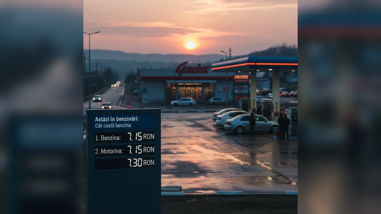 Prețurile actuale la benzină și motorină în stațiile din zonă, astăzi