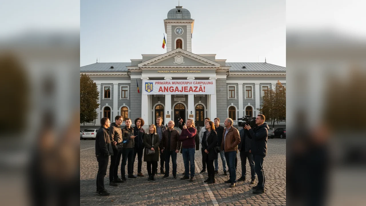 Primăria Municipiului Câmpulung anunță noi locuri de muncă disponibile!
