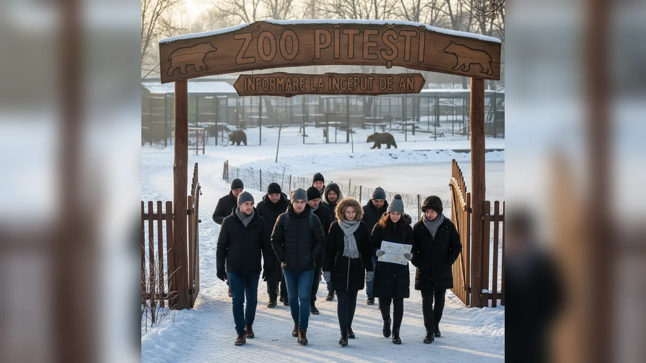 Programul Grădinii Zoologice din Pitești în sezonul rece, anunțat la început de an