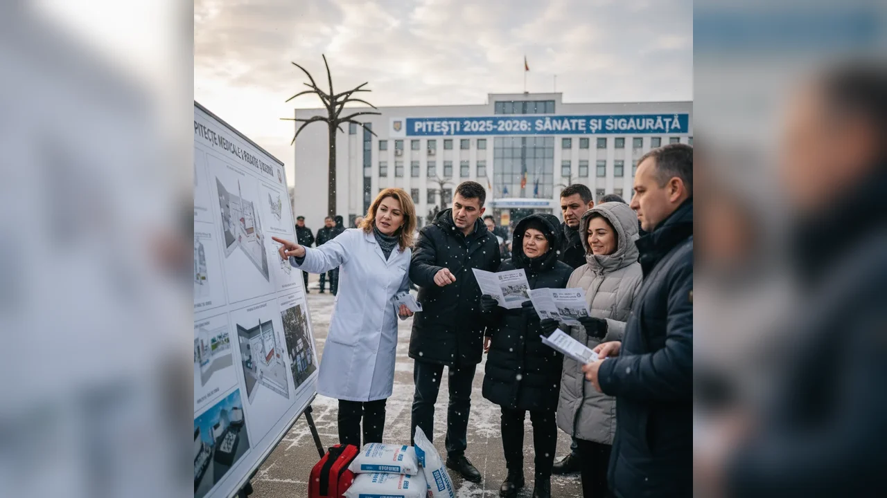 Proiecte medicale și pregătire pentru iarnă în Pitești — ce trebuie să știe locuitorii (Pitești, 2025-12-24)