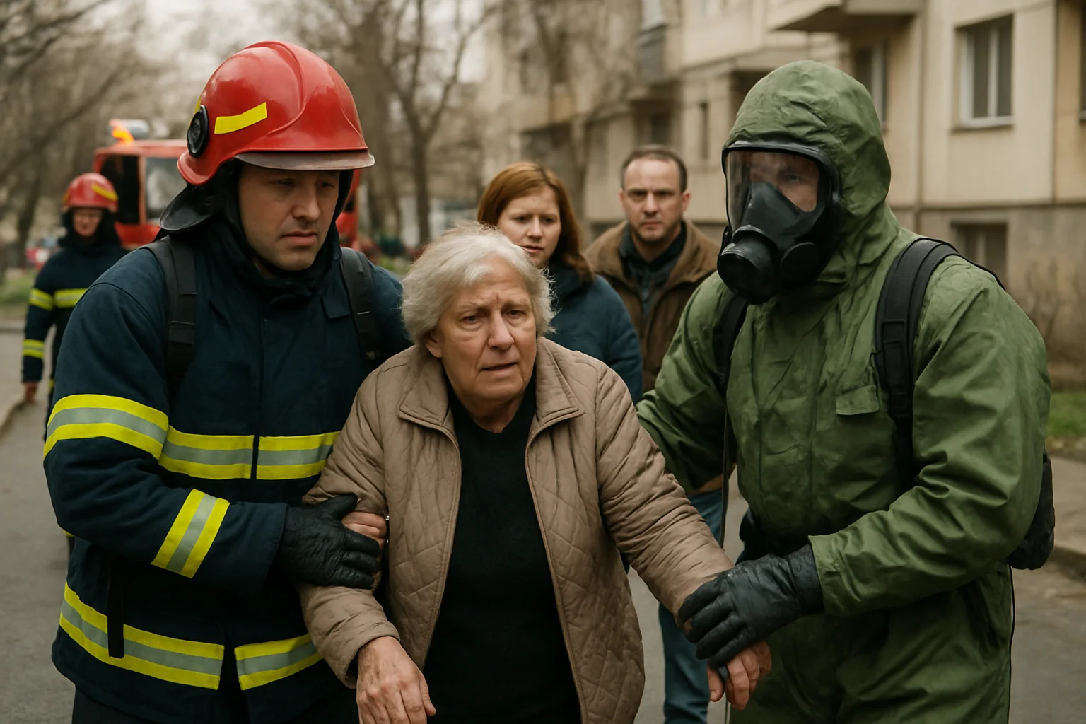 Scurgere de gaz în Pitești: 25 de persoane evacuate preventiv