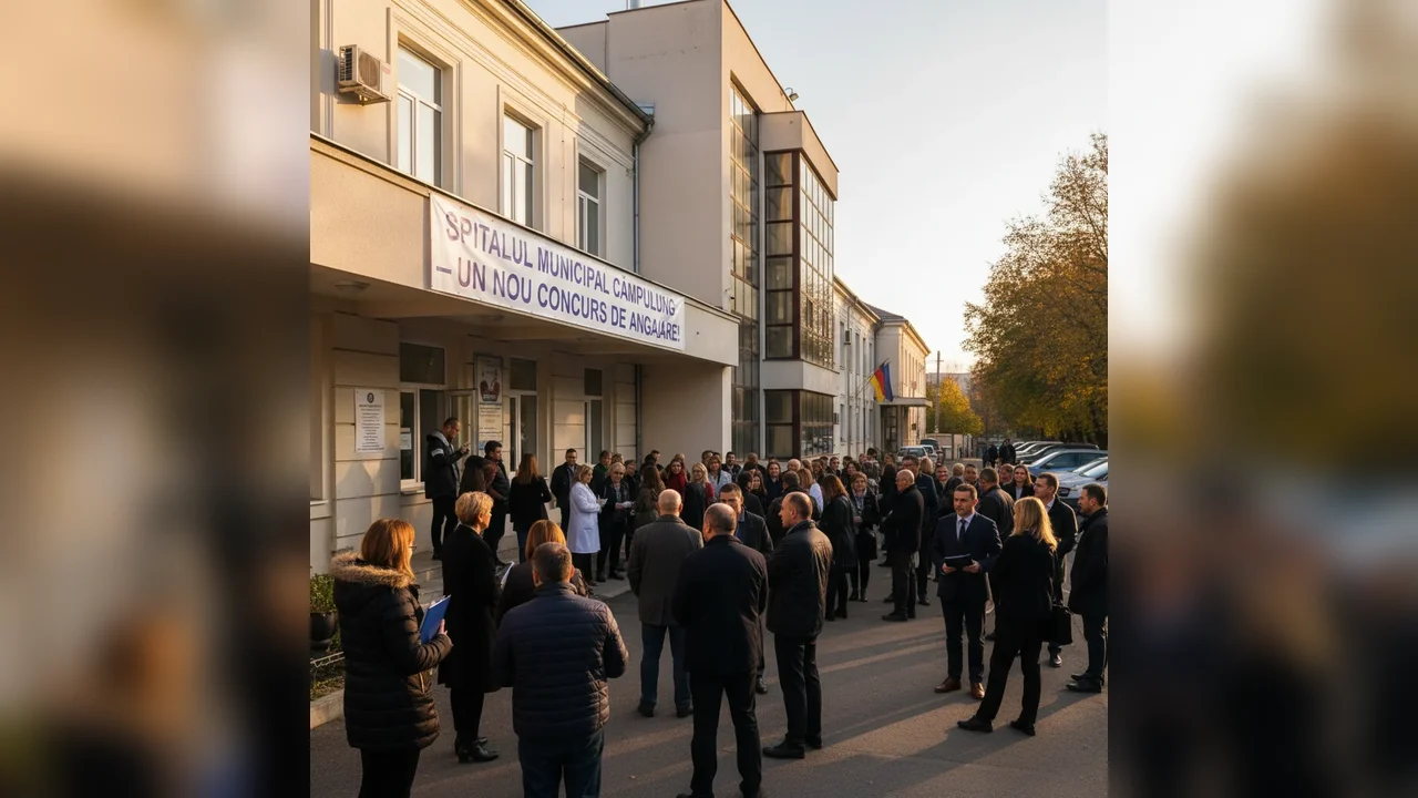 Spitalul Municipal Câmpulung anunță un nou concurs de angajare pentru personal medical
