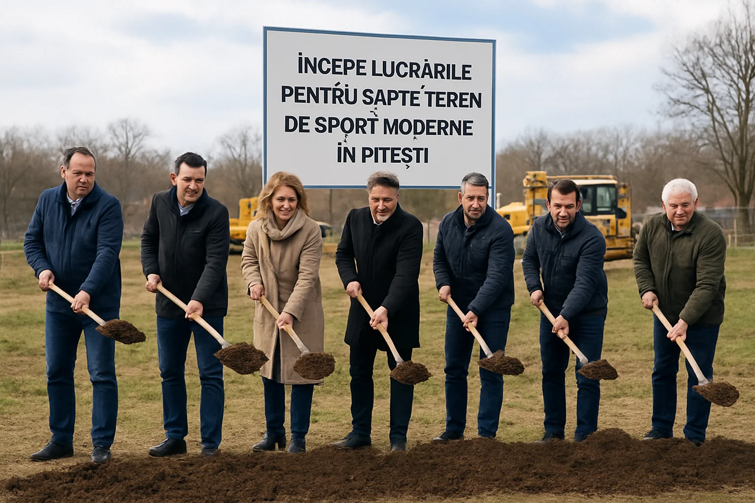 Terenuri de sport moderne vor fi construite în Pitești