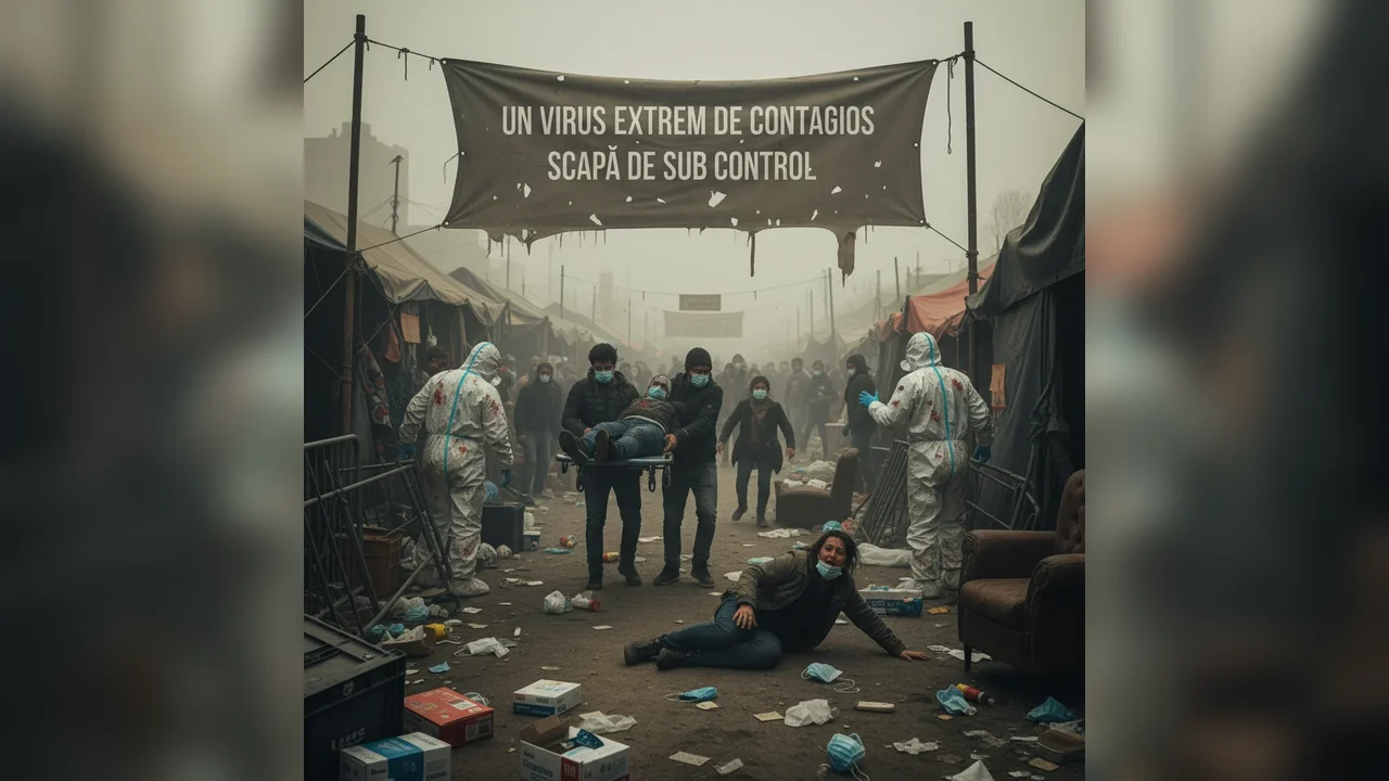 Virus extrem de contagios scapă de sub control în comunitatea locală