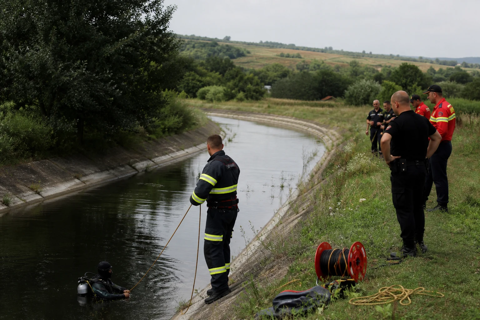 Zigoneni: bărbat de 58 de ani din Curtea de Argeș, găsit decedat în canal